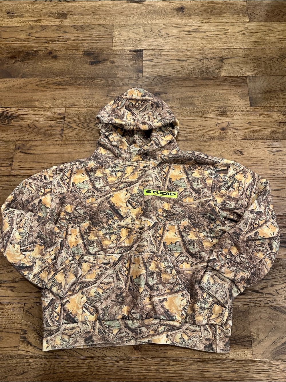 Supervsn Camo Pullover Hoodie